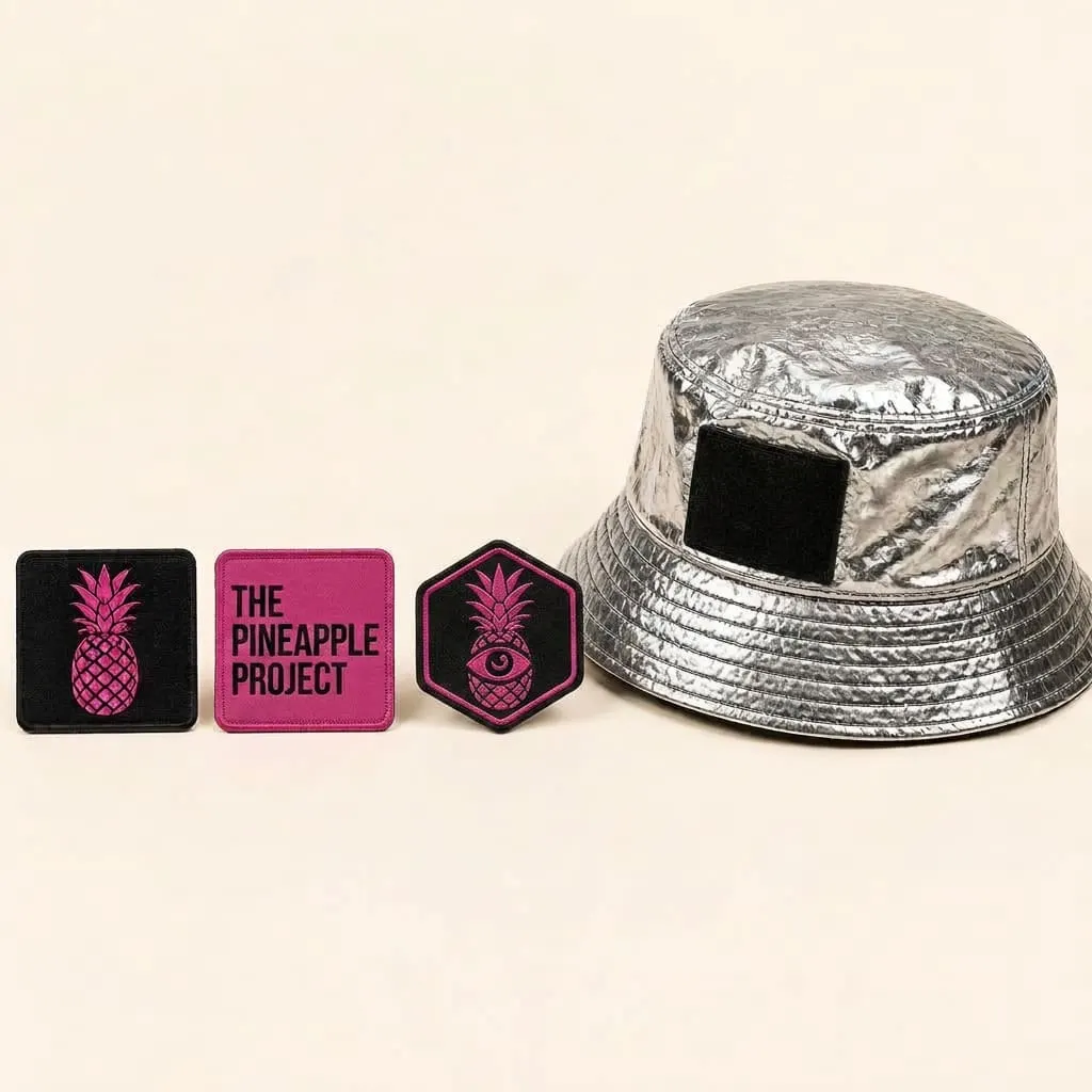 Pineapple Shield™ — Edición Velcro (3 emblemas)